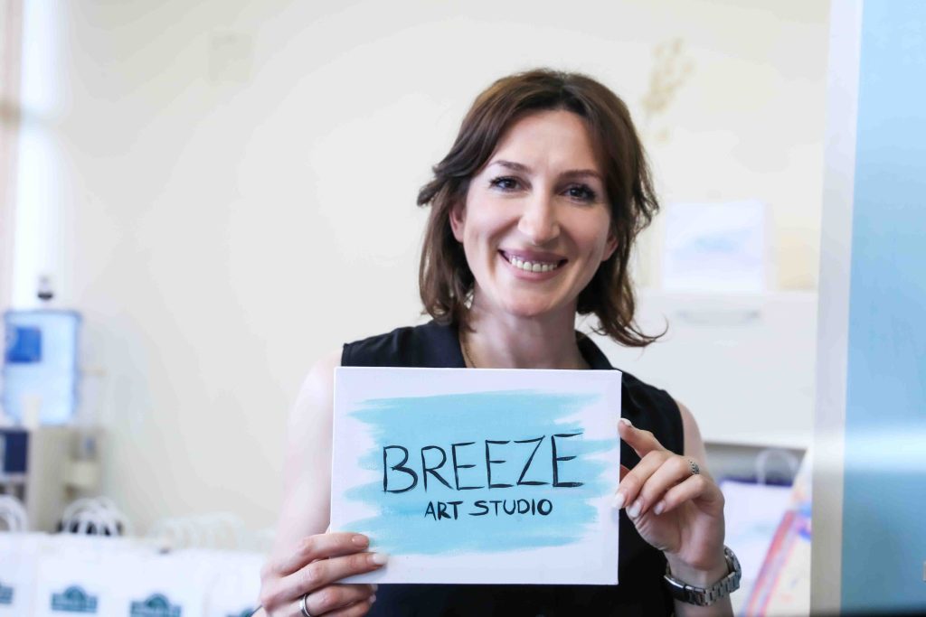 Միջոցառում կազմակերպված Breeze Art Studio-ի համար։