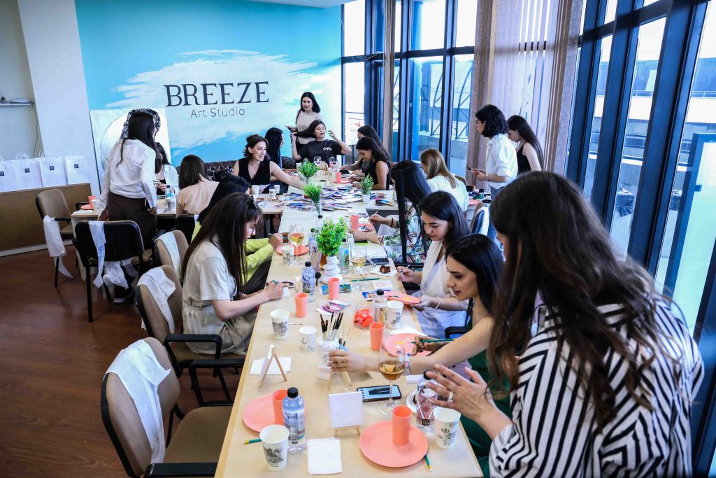 Միջոցառում կազմակերպված Breeze Art Studio-ի համար։