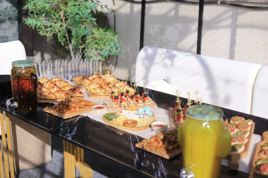 Միջոցառում կազմակերպված RoofTop Beach Allegro ձմեռային կոնցեպտով լողավազանի համար