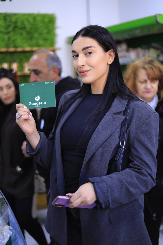 Զանգեզուր թռչնաֆաբրիկայի մասնագիտացված խանութ սրահի պաշտոնական բացման արարողությունը